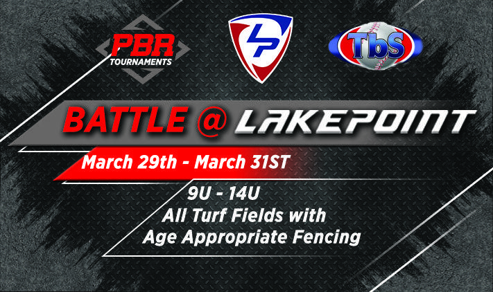 Lakepoint Logo - TbS Battle at LakePoint | Prep Baseball Report