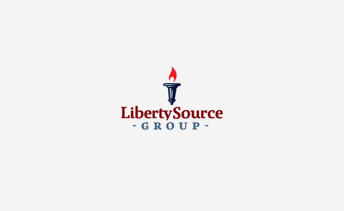 Liberty Logo - Liberty Source Group Logo Design - Typework Studio Design Agency
