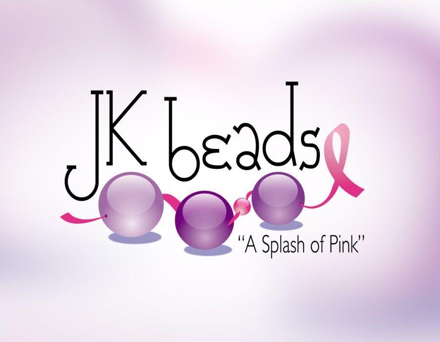 Bead Logo - JK Beads Logo - Digital Medium
