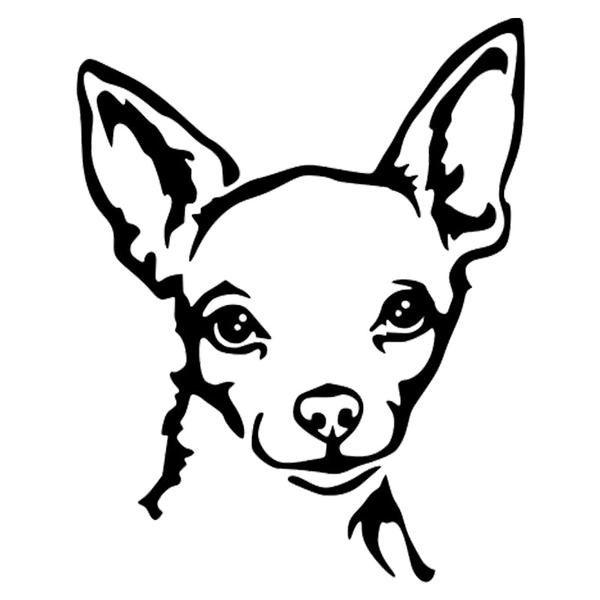 Chihuahua Logo - Chihuahua Logo Decals, Stickers, Car, Tattoos