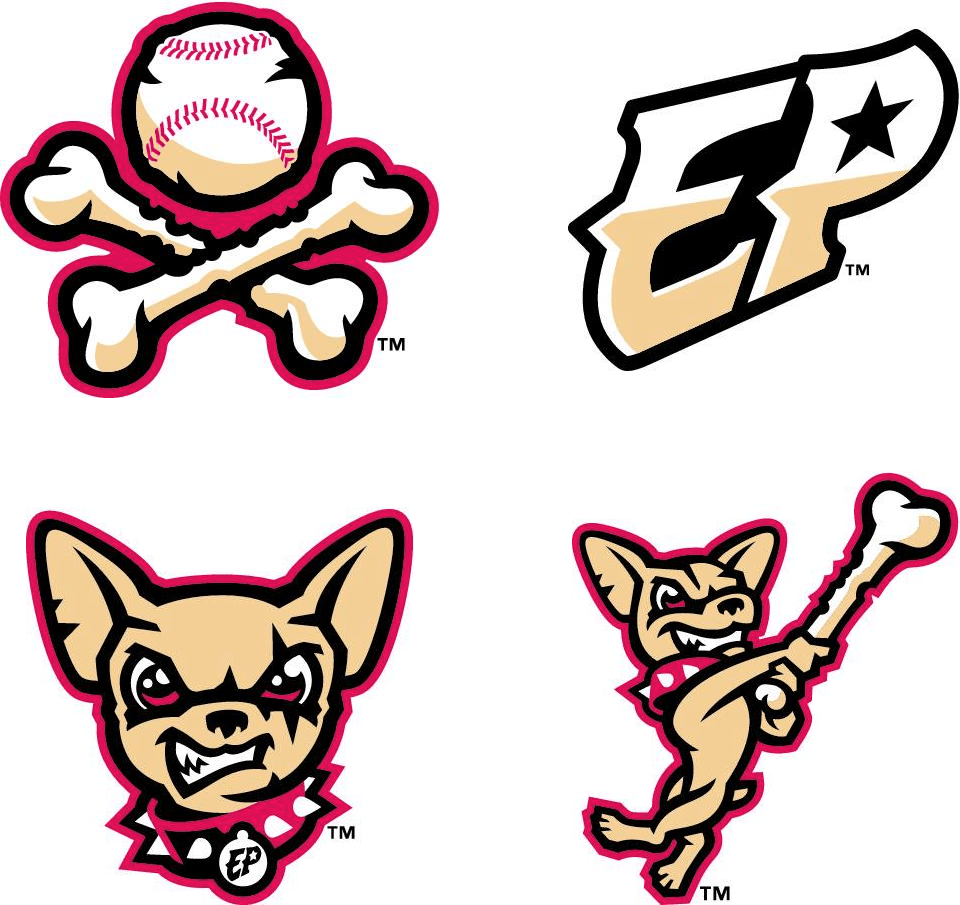 Chihuahua Logo - Brand New: New Logos for El Paso Chihuahuas