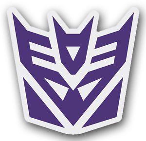 Megatron Logo - Decepticon decal sticker Transformers HUGE Megatron TF