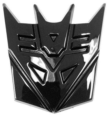 Megatron Logo - Black Out Transformers Megatron Emblem