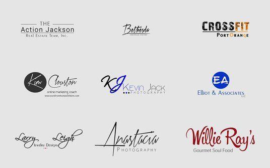 Signature Logo - Make a signature logo for you for £5 : afzal