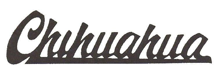 Chihuahua Logo - FIM Chihuahua Modelo 50