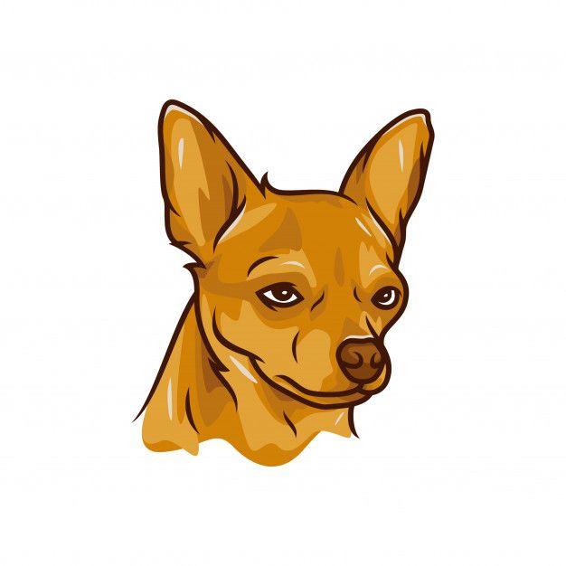Chihuahua Logo - Chihuahua Dog Logo Icon Illustration Mascot Vector