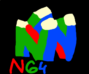 N64 Logo Logodix - roblox logo but the o is a triangle drawception
