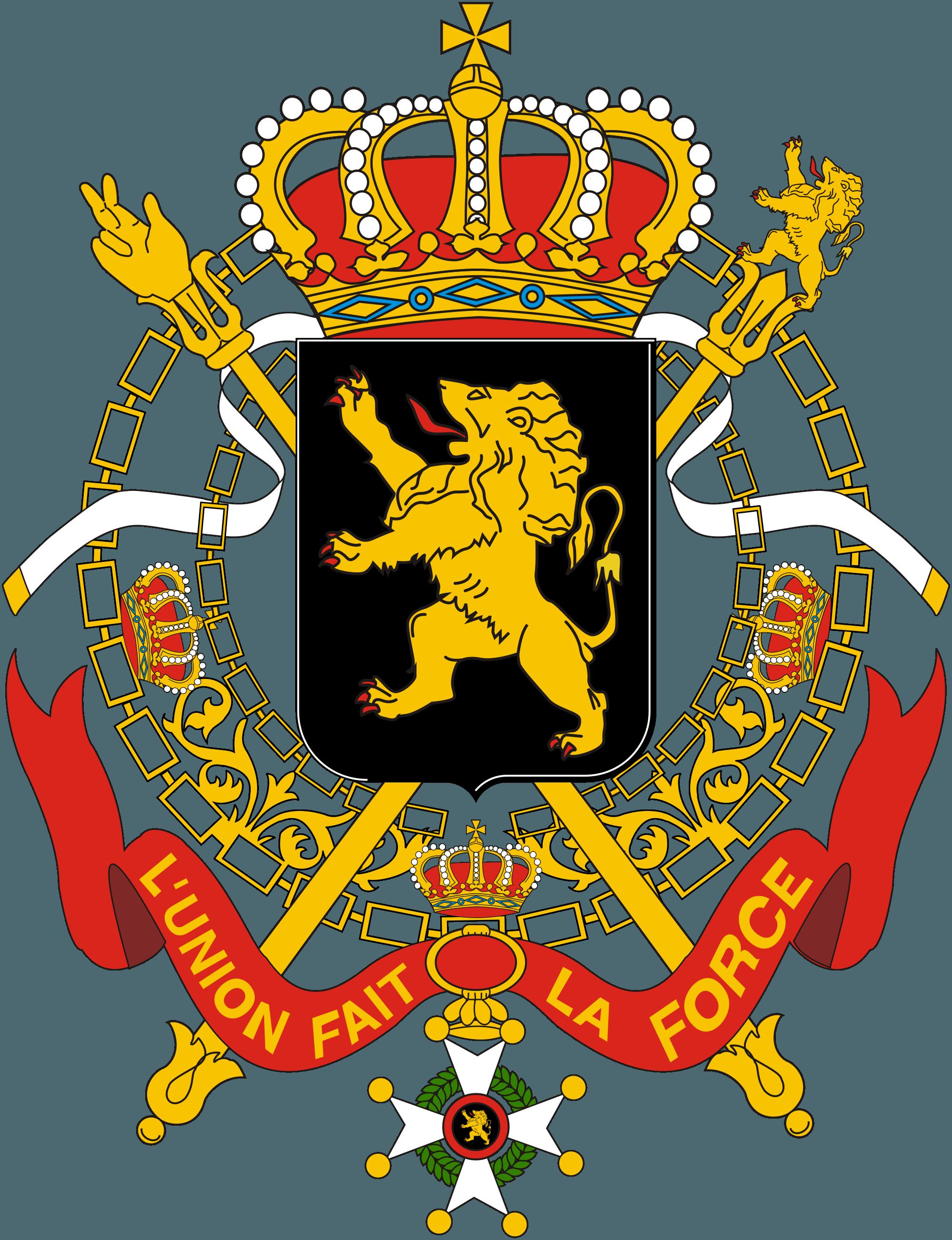 Belgium Logo - Coats of arms of Belgium Government.svg