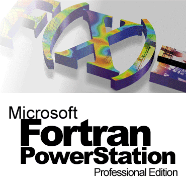 Fortran Logo - Microsoft Fortran PowerStation 4.0
