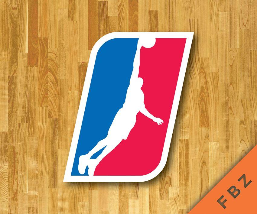 D-League Logo - The Vault: NBA D-League Logo Man Silhouette — Fanbrandz