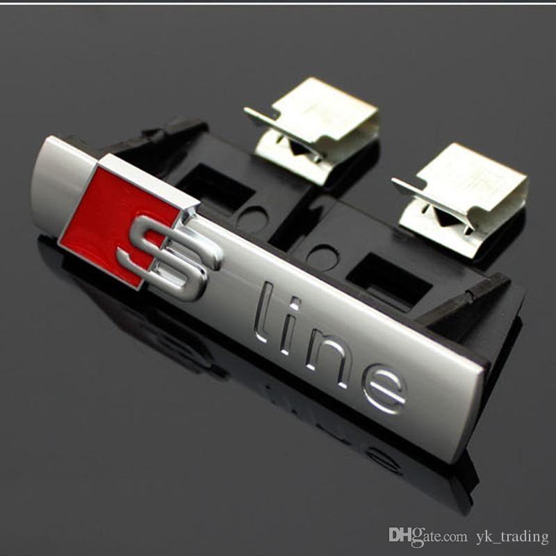 Q3 Logo - For Audi Q3 Q5 Q7 A3 A5 RS 3D Metal Sline S Line Badge Brand Logo