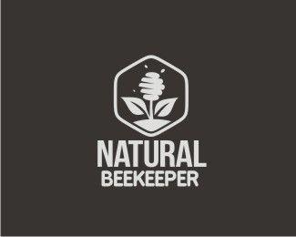 Beekeeper Logo - natural beekeeper Designed