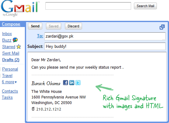 Gmail Signature Logo - How to Create HTML Signatures in Gmail with Image and Logos
