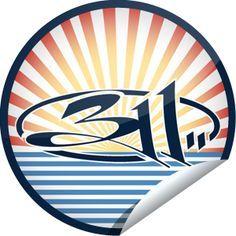 311 Logo - 90 Best 311 universal images | Bands, Poster, Charts