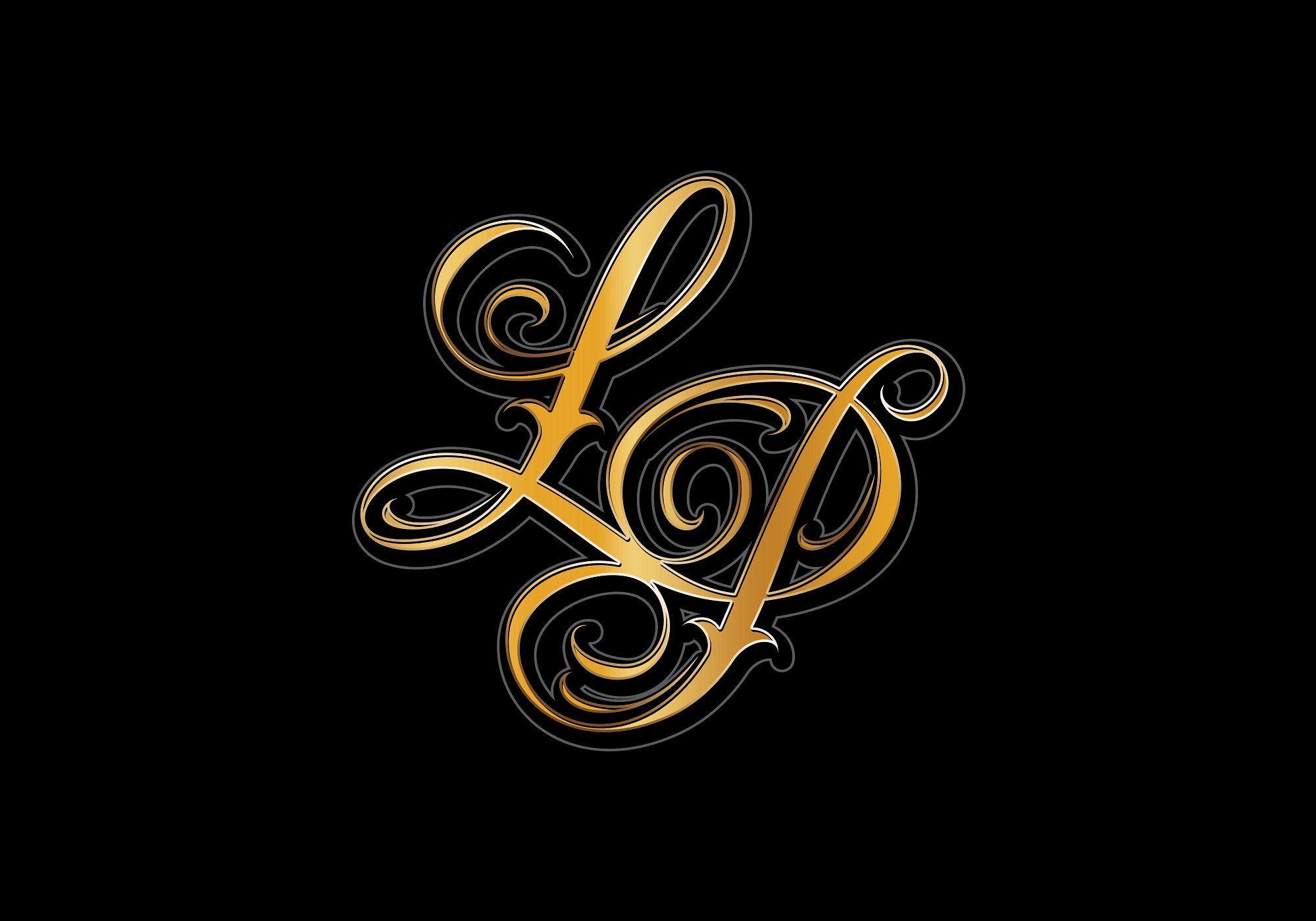 LP Logo - LP Logo Letters with Tattoo Style Logo Templates Creative Market