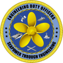 Officer Logo - Engineering duty officer