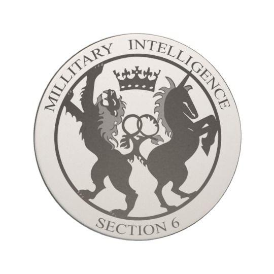MI6 Logo - MI6 Logo Secret Service Coaster