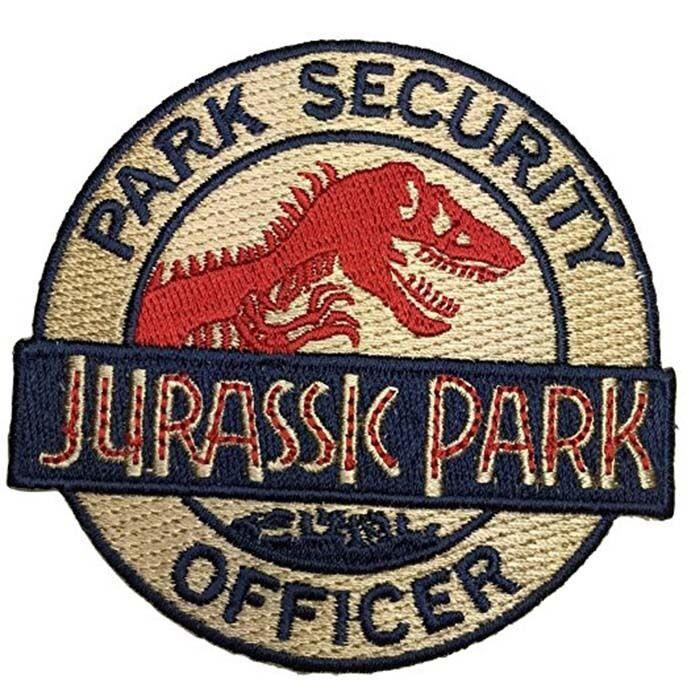 Officer Logo - Jurassic Park Ranger Security Officer Logo HOOK Patch