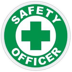 Officer Logo - Safety Officer Hard Hat Decal Hard Hat Sticker Helmet Safety Label ...