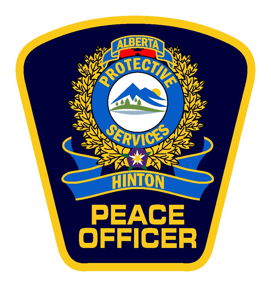 Officer Logo - Emergency Services. Hinton, AB