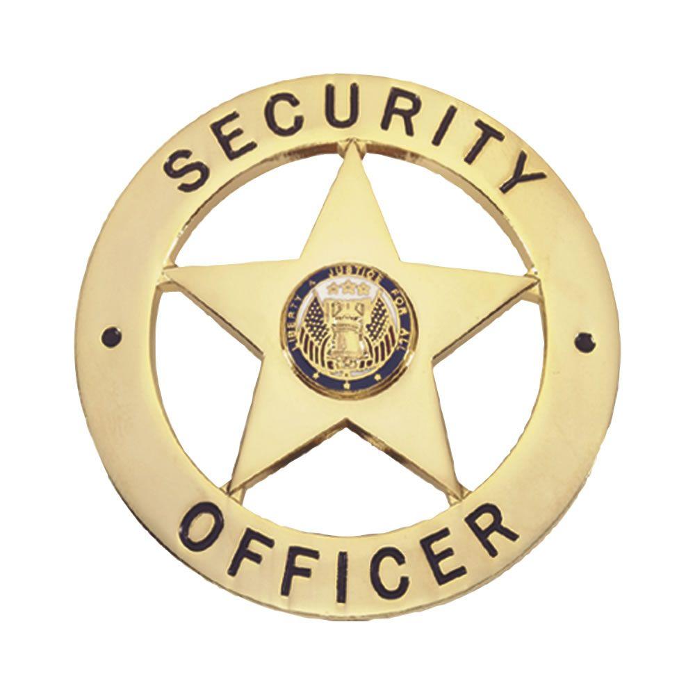 Officer Logo - LawPro Security Officer Badge, Star with Circle