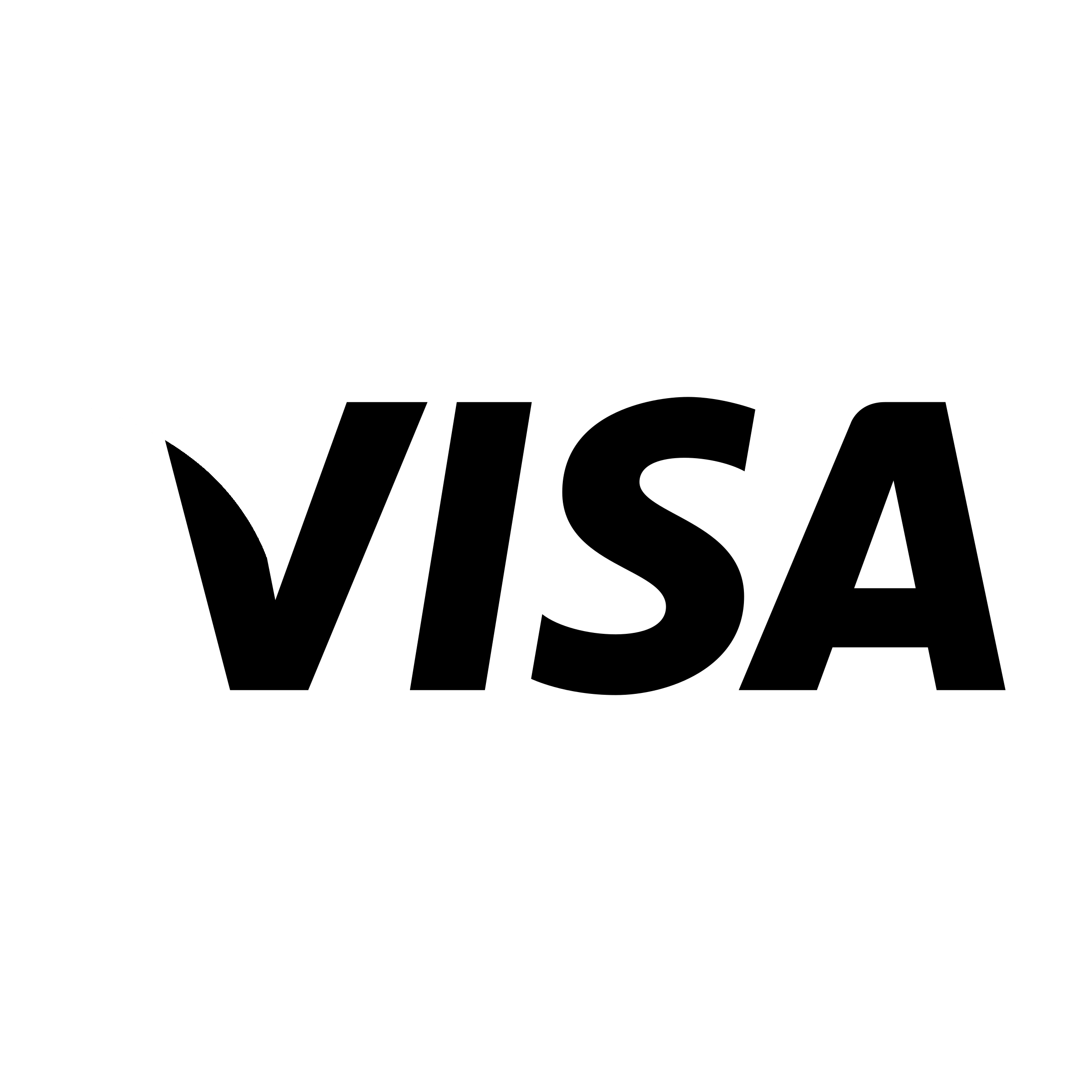 Black Logo - VISA Logo SVG Vector & PNG Transparent - Vector Logo Supply