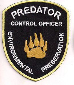 Officer Logo - Primeval Predator Control Officer 3.5 Logo Patch USA Mailed PRPA