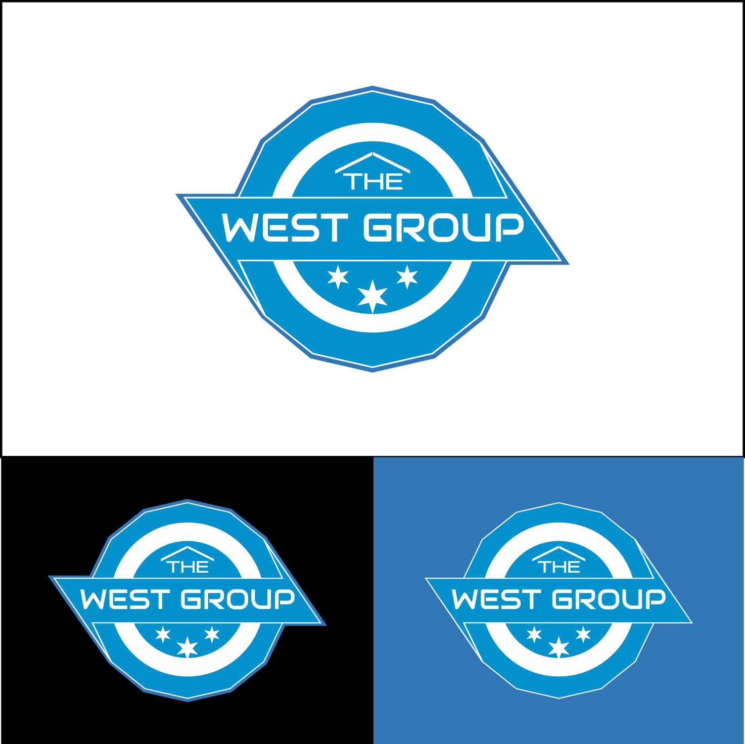 Jae Logo - Modern, Professional, Real Estate Logo Design for The West Group