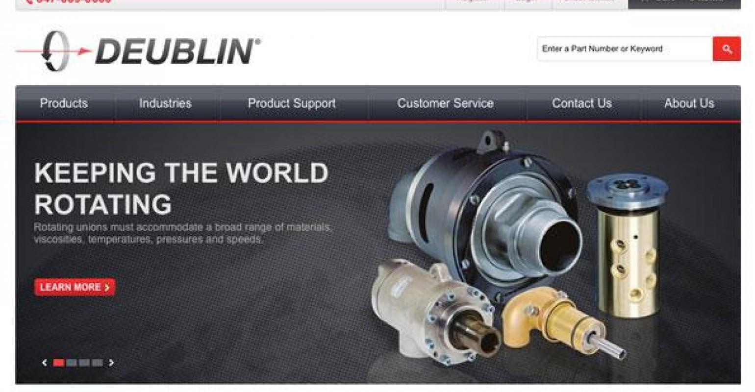 Deublin Logo - Deublin Company Launches New Web site | Hydraulics & Pneumatics