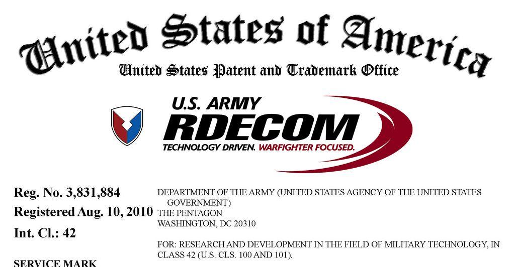 RDECOM Logo - Trademark Office grants RDECOM official logo | Officials fro… | Flickr