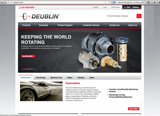 Deublin Logo - Deublin Company launches new website | Cutting Tool Engineering