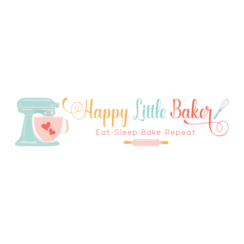Bake Logo - Baking Mixer Premade Logo Design with Your Business