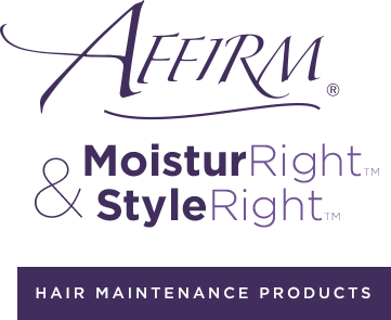 Affirm Logo - Affirm MoisturRight and StyleRight - Avlon Industries