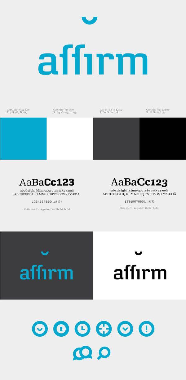 Affirm Logo - Affirm by Rikke Hindborg, via Behance | PRINT - Logotypes ...