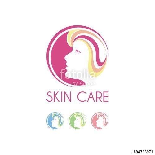 Skincare Logo - Skin Care Spa Logo Circle Design. Vector beauty floral logo, sign