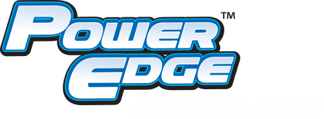 PowerEdge Logo - Power Edge Razors -Disposable Shaving Razors for Comfort Shaving