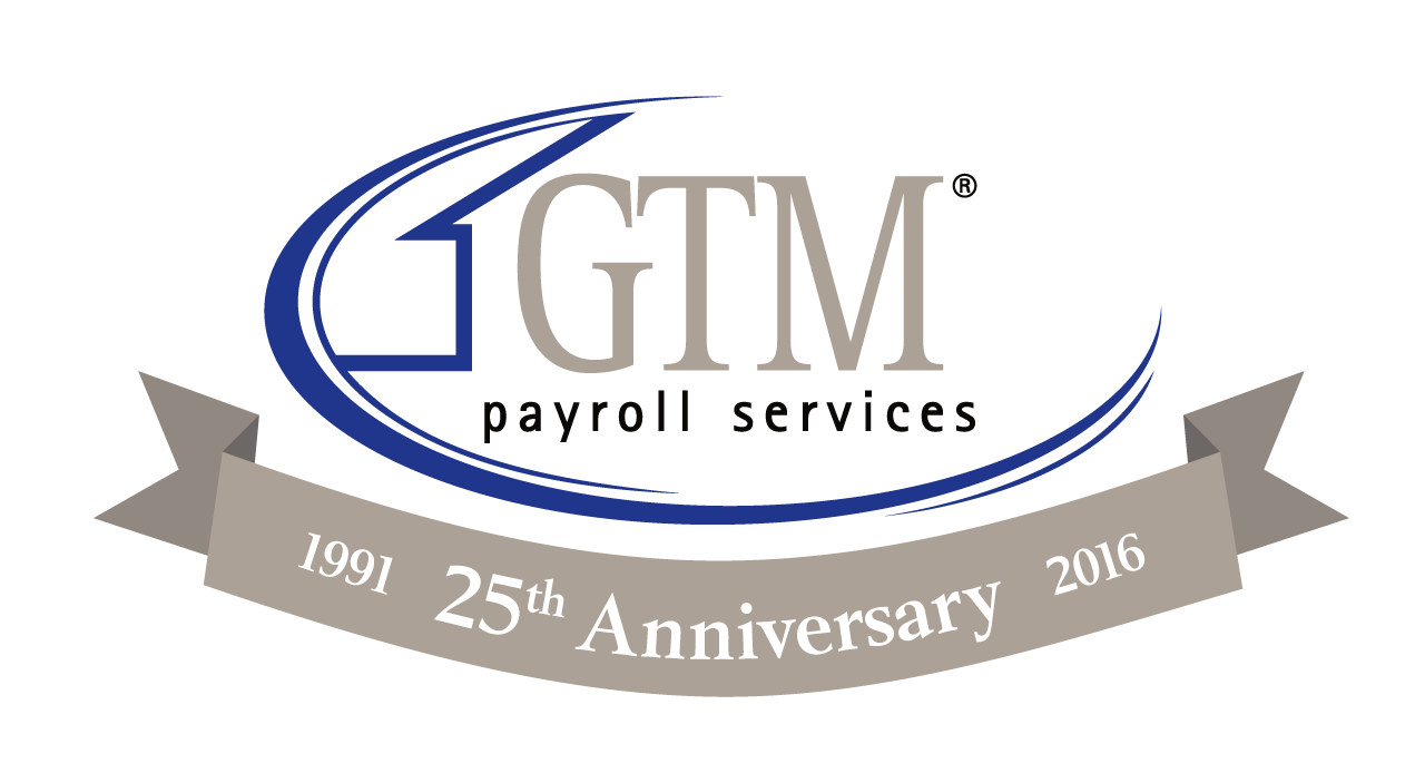 GTM Logo - Anniversary Logo Design for GTM Payroll Services Gross