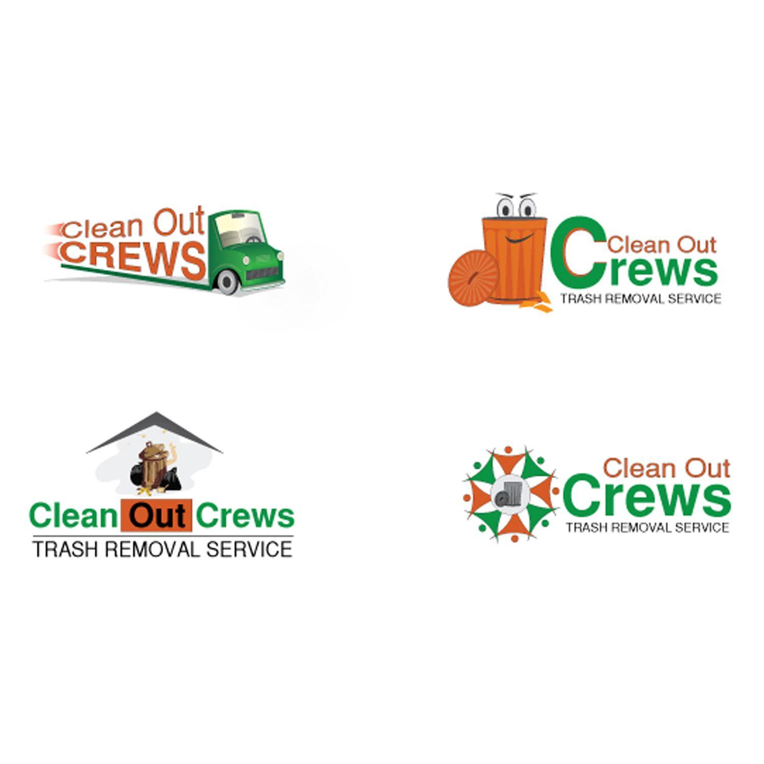 Junk Logo - Masculine, Upmarket, Junk Removal Logo Design for Clean Out Crews