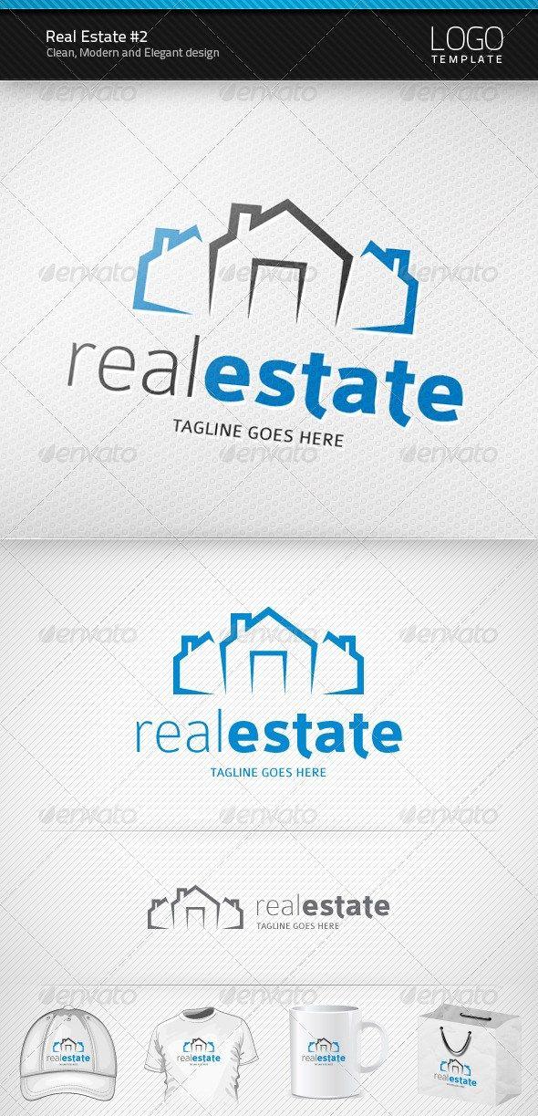 Colaborate Logo - Real Estate Logo Template #2 • CMYK • Fully editable EPS and Ai ...