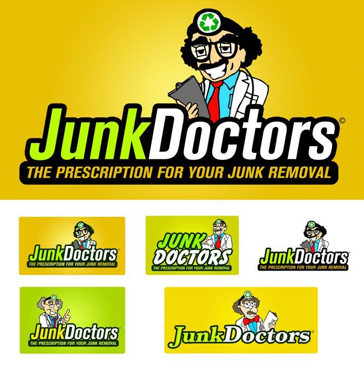 Junk Logo - Logo Design for Junk Doctors • TigerHive Creative Group • Raleigh, NC