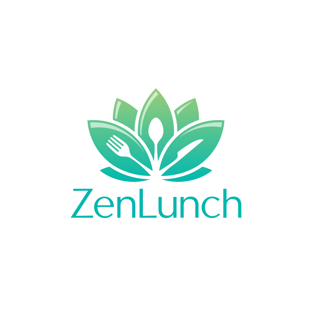 Silverware Logo - ZenLunch Logo Design | Logo Cowboy