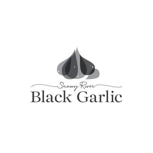 Garlic Logo - Black garlic logo design | Logo design contest