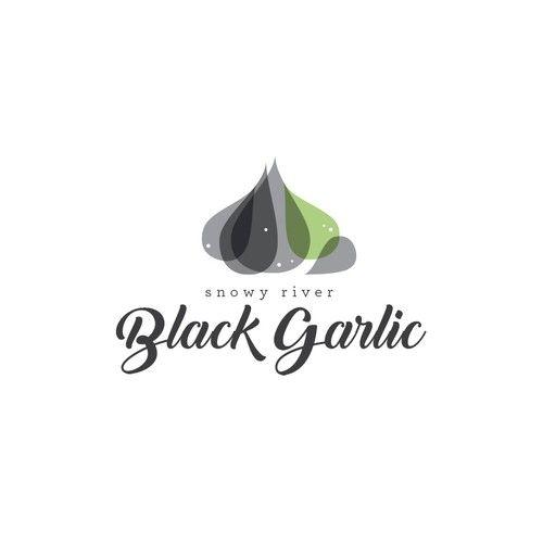 Garlic Logo - Black garlic logo design | Logo design contest