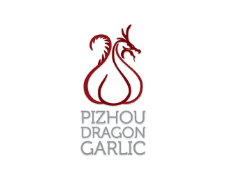 Garlic Logo - Dragon + garlic logo. Clever. | Logos | Pinterest | Logo design ...