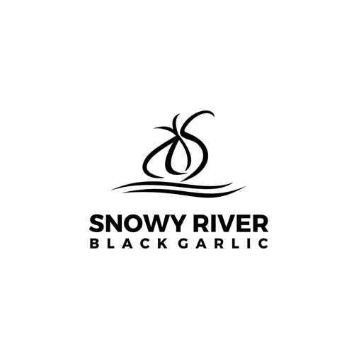 Garlic Logo - Black garlic logo design | Logo design contest