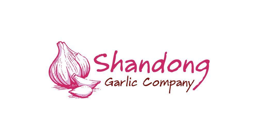 Garlic Logo - Shandong Garlic logo design with illustrated garlic icon by Paul ...