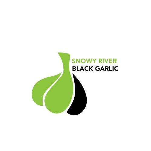 Garlic Logo - Black garlic logo design. Logo design contest