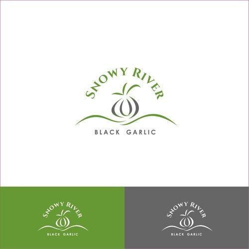 Garlic Logo - Black garlic logo design | Logo design contest