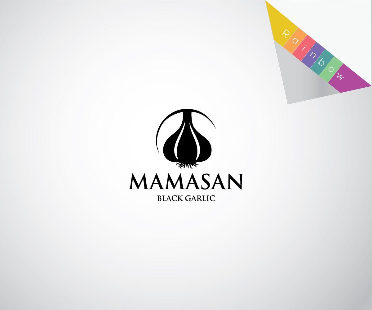 Garlic Logo - Modern, Upmarket, It Company Logo Design for Mamasan Black Garlic by ...