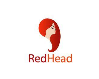 Redhead Logo - Red Head Designed
